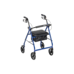 Durable 4 Wheel Rollator with 7.5" Casters