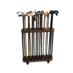 Wooden Cane Rack