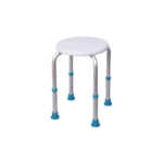 Shower Stool with Padded Rotating Seat