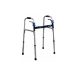 Deluxe, Trigger Release Folding Walker with 5" Wheels