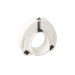 Premium Plastic, Raised, Elongated Toilet Seat with Lock - Image 3