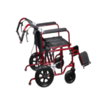 22" Bariatric Aluminum Transport Chair - Image 2