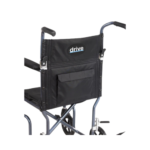 Deluxe Go-Kart Steel Transport Chair (Chrome) - Image 4