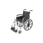 Poly Fly Light Weight Transport Chair Wheelchair with Swing away Footrest - Image 3