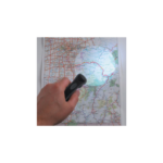 Rimless Magnifier with LED Light