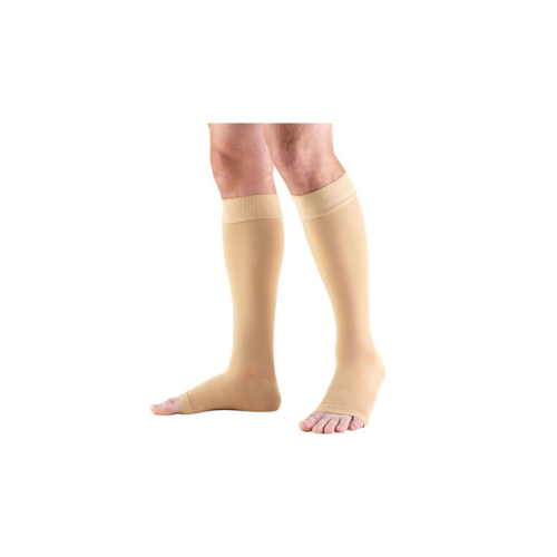 0864 KNEE HIGH - SILICONE DOT TOP, OPEN TOE 20-30 MMHG 0864 / KNEE HIGH - SILICONE DOT TOP, OPEN TOE / 20-30 MMHG - Image 1