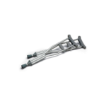 Adjustable Anodized Aluminum Crutches