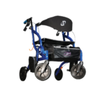 AiRGO Fusion Rollator & Transport Chair Pacific Blue