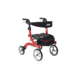 NITRO ALUMINUM ROLLATOR, HEMI HEIGHT, 10" CASTERS