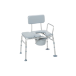 K.D. Combination Plastic Transfer Bench/Commode