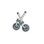 Swivel Wheel with Lock and Two Sets of Rear Glides