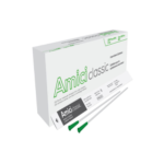 Amici Plus Male Intermittent Catheter with Smooth Low-Profile Eyelets - 12 French, Box of 100