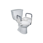 K.D. 2 in Locking Elevated Toilet Seat with Tool Free Removable Arms